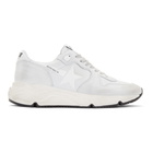 Golden Goose White Nubuck Running Sneakers