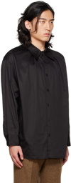 DRAE SSENSE Exclusive Black Button Shirt