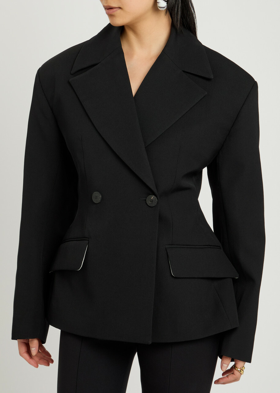 Jacquemus La Veste Norma Wool Blazer Black Jacquemus