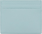 Valentino Garavani Blue Cherryfic Card Holder