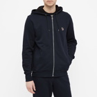 Paul Smith Men's Zebra Zip Hoody in Navy