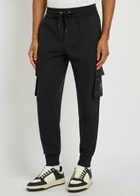 Moose Knuckles Hartsfield Tapered-leg Cotton Cargo Sweatpants Black