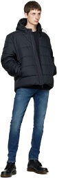 44 Label Group Black Eren Puffer Jacket