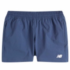 New Balance Athletics Stretch Woven Short 5" in Nb Navy
