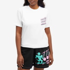 Bisous Skateboards Women's Sonics T-Shirt in White