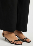 The Row Harlow 35 Leather Slingback Sandals
