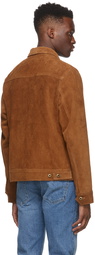 Schott Brown Suede Rough Out Jacket