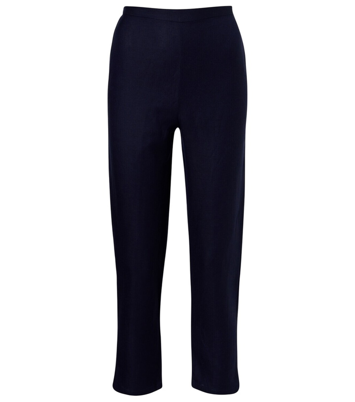 Photo: Adriana Degreas Linen-blend capri pants