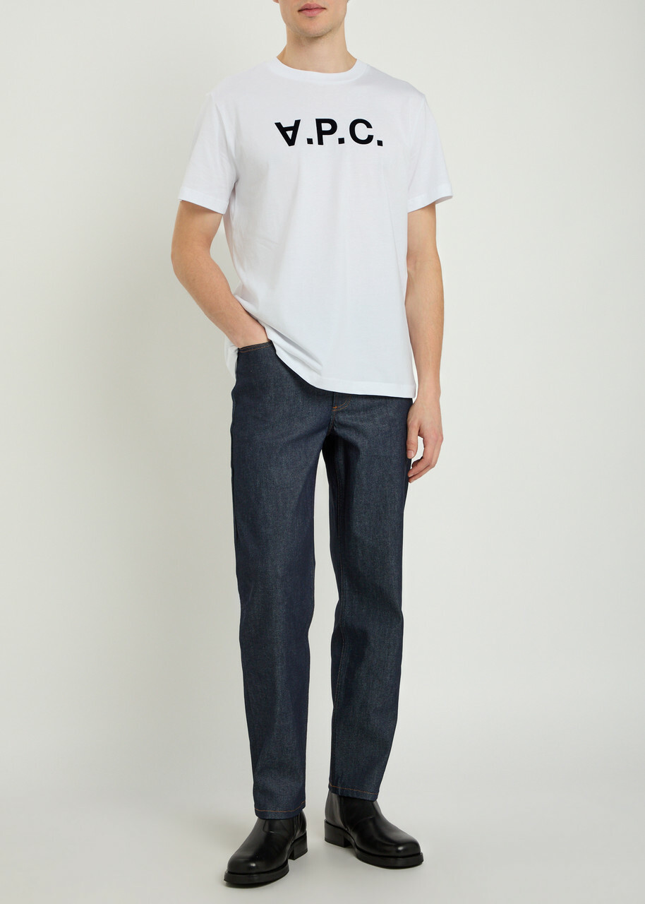 A.P.C. Standard Logo Cotton T-shirt White
