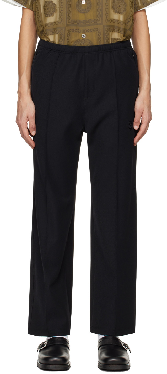 NEEDLES Black Drawstring Trousers Needles