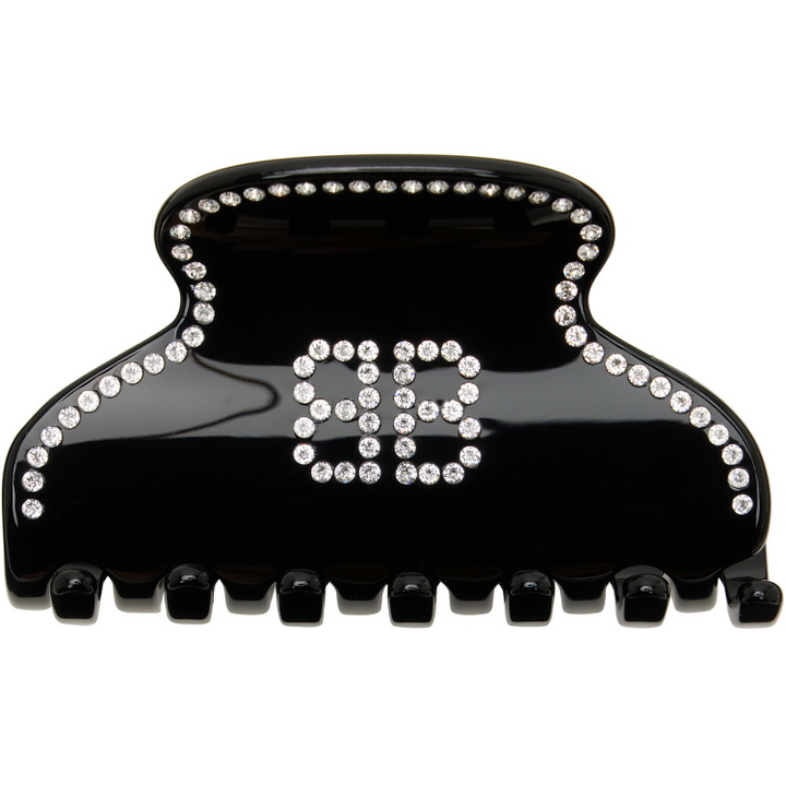 Photo: Balenciaga Black Holli 'BB' Hair Clip