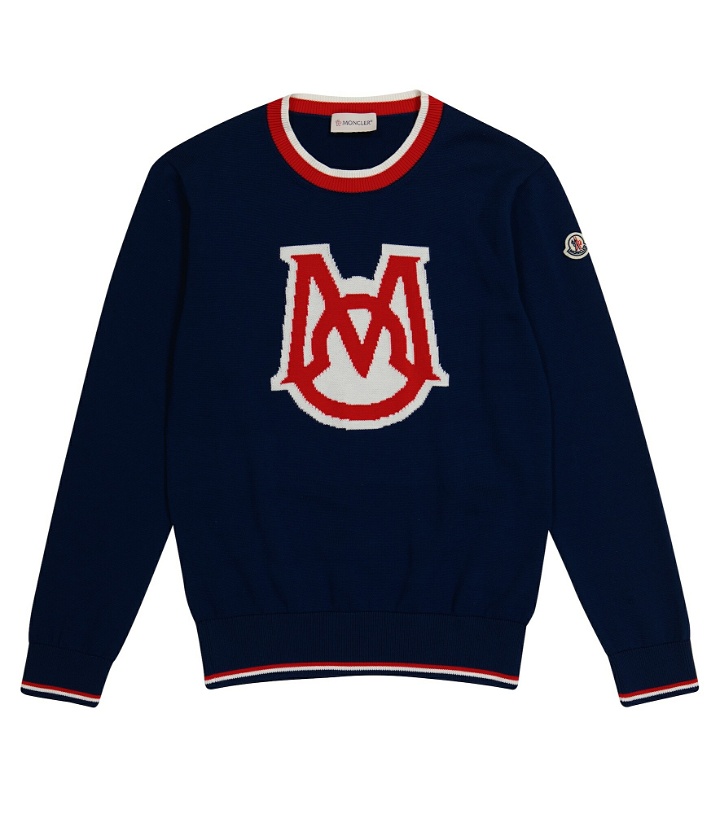 Photo: Moncler Enfant - Maglia cotton sweatshirt