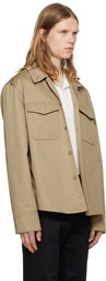Courrèges Beige Utility Overshirt
