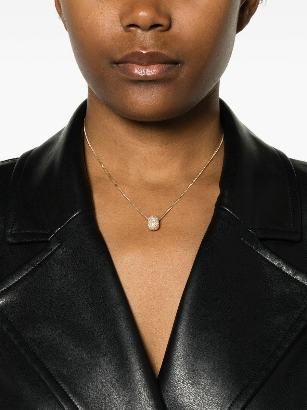 Adina Reyter - White Ceramic Checkerboard Big Bead main image 0