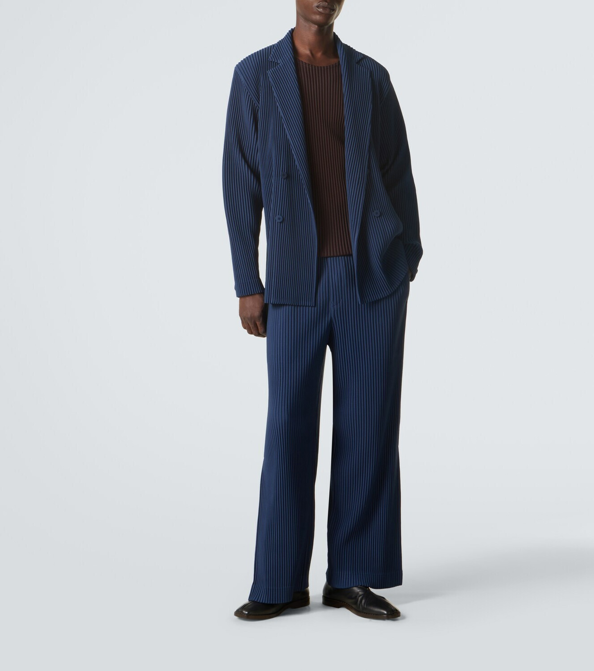 Homme Plissé Issey Miyake Tailored Pleats 1 double-breasted blazer