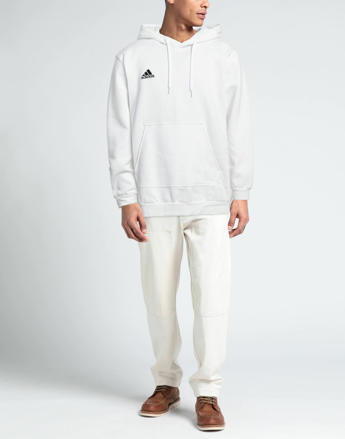 Adidas Mens Sweatshirt in White