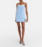 Shushu/Tong Gingham cotton minidress