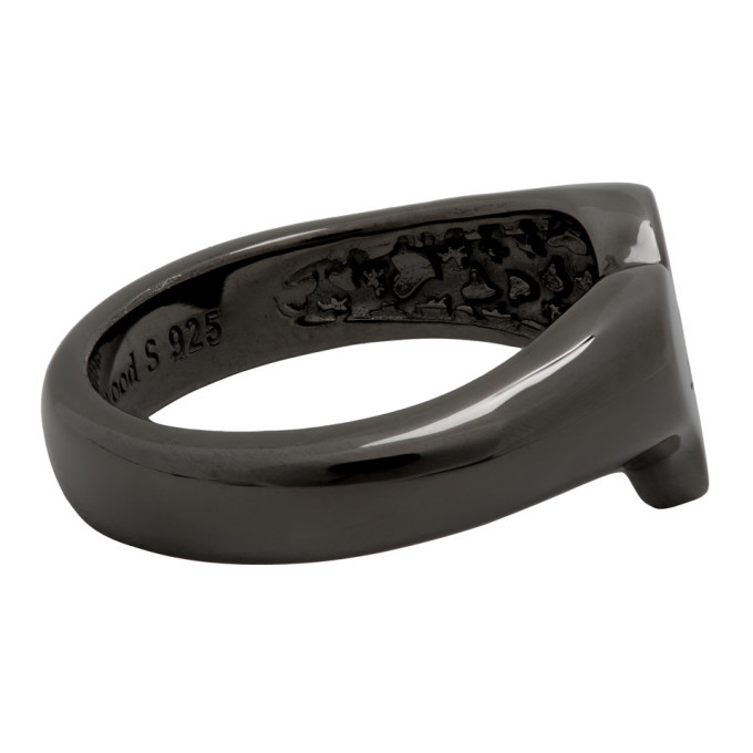 Vivienne Westwood Gunmetal Marybelle Ring Vivienne Westwood