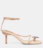 Christopher Esber Doma suede thong sandals