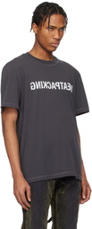 Helmut Lang Gray 'Meatpacking' T-shirt