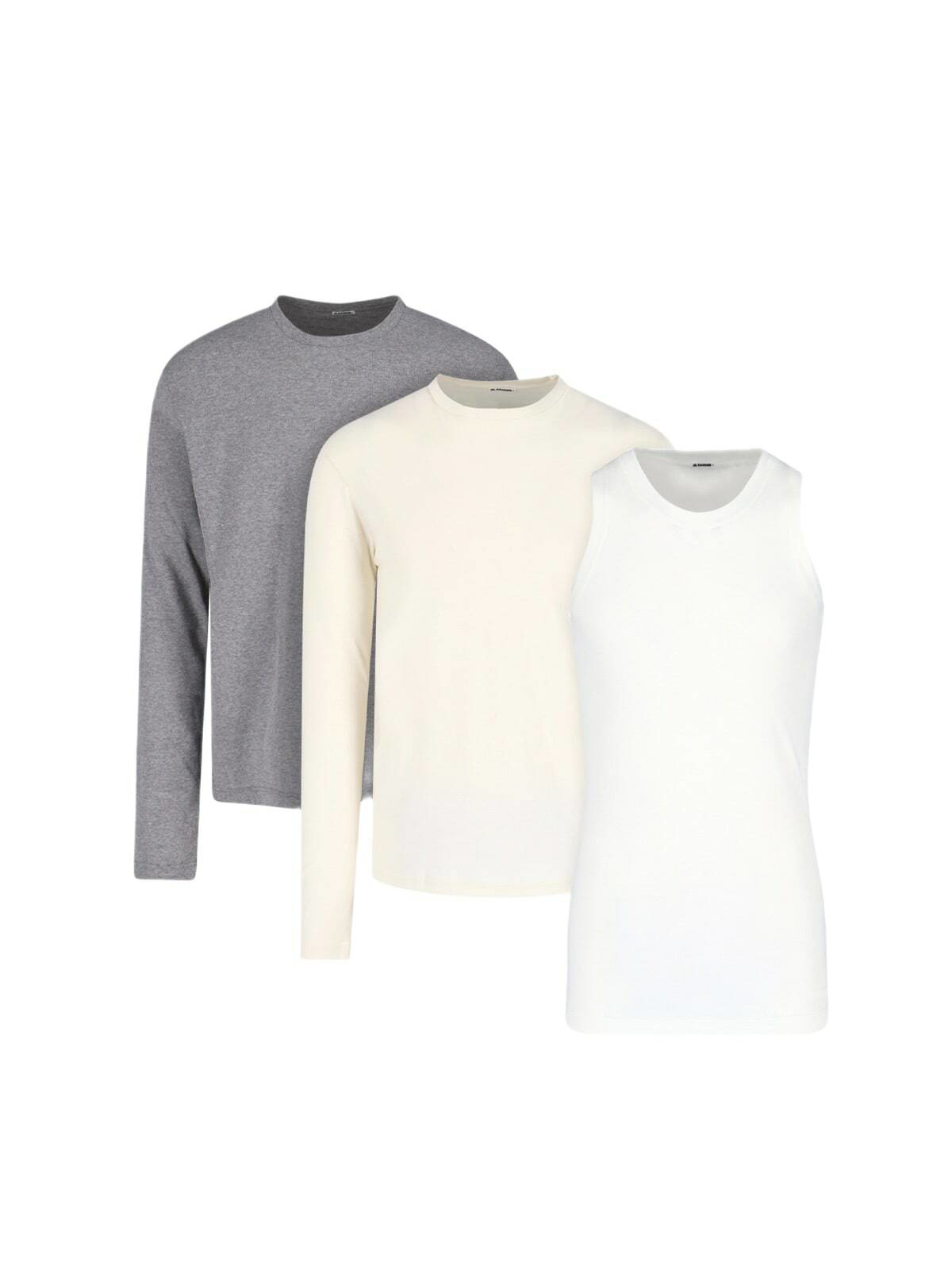 Jil Sander Off-White Crewneck T-Shirt Jil Sander