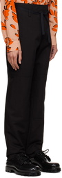 Jacquemus Black Le Papier 'Le Pantalon Pigiami' Trousers