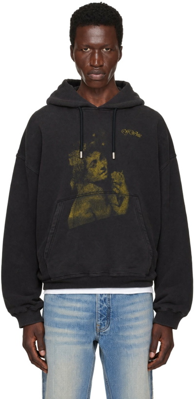 Photo: Off-White Black Blurred Bacchus Hoodie