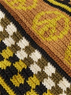 Story Mfg. - Peace Crochet-Knit Cotton Messenger Bag