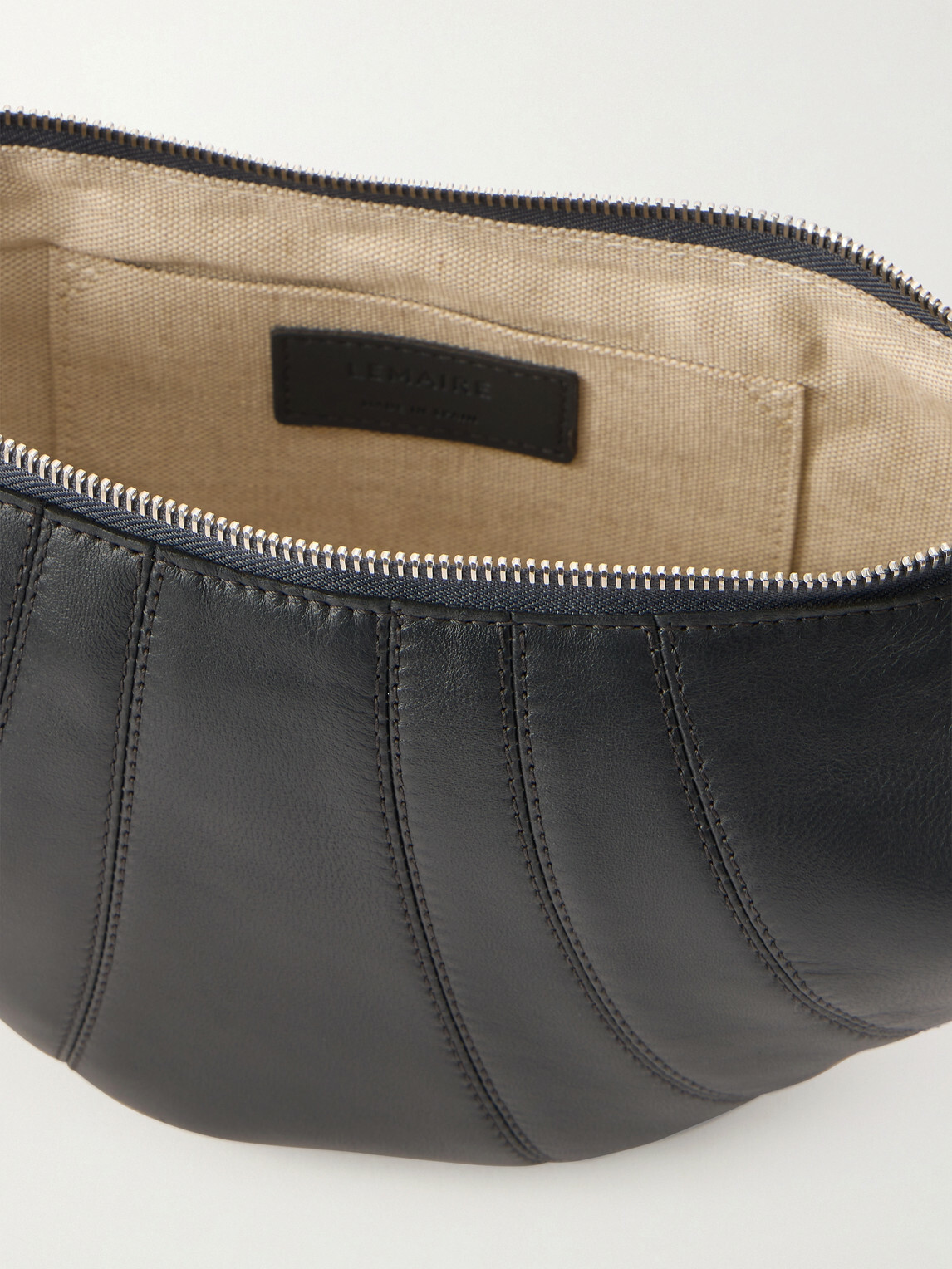 LEMAIRE - Croissant Small Full-Grain Leather Messenger Bag