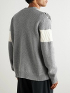 Missoni - Patchwork Wool Cardigan - Gray