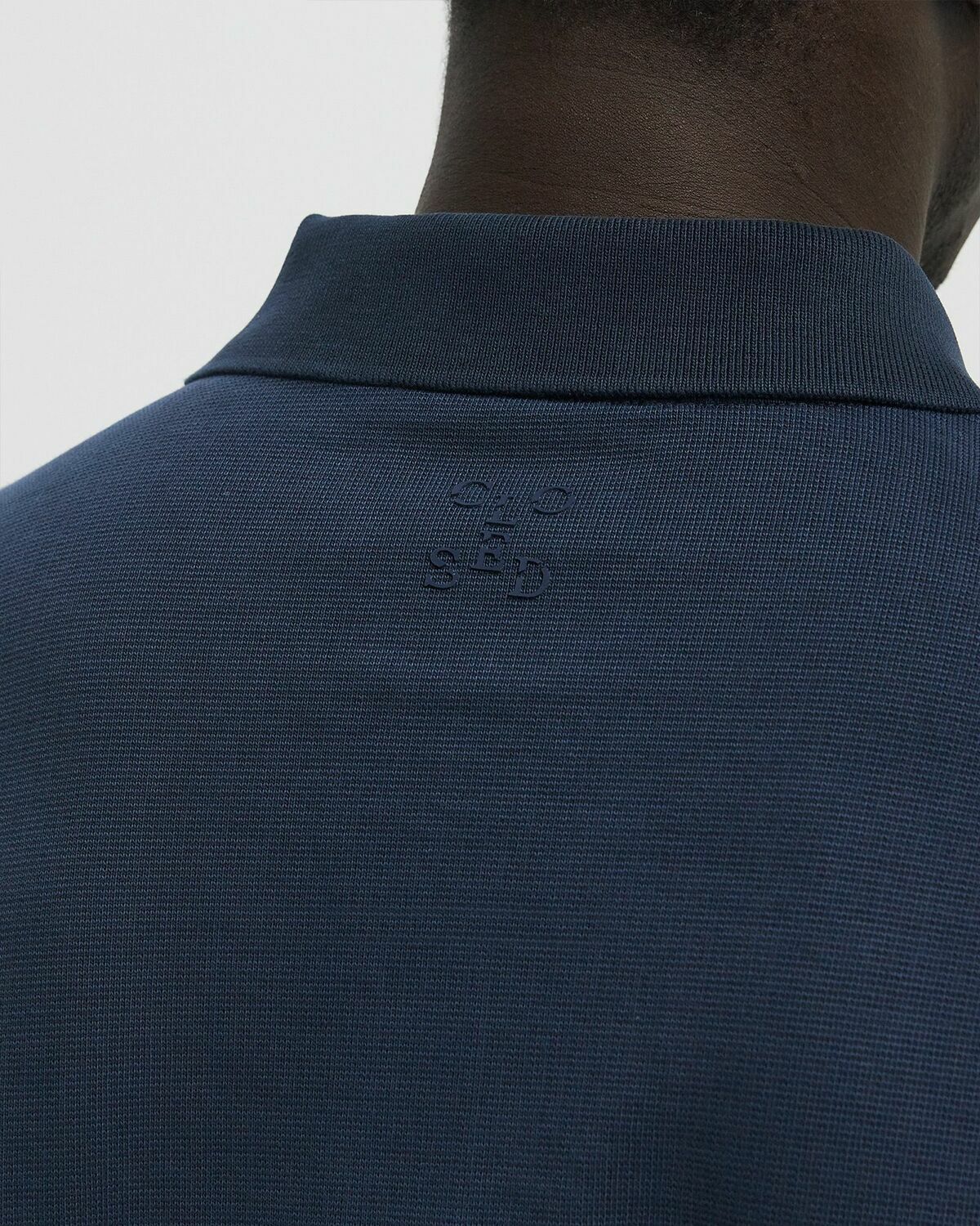 CLOSED JERSEY POLO Blue Men