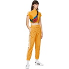 adidas Originals Yellow Paolina Russo Edition Crop T-Shirt