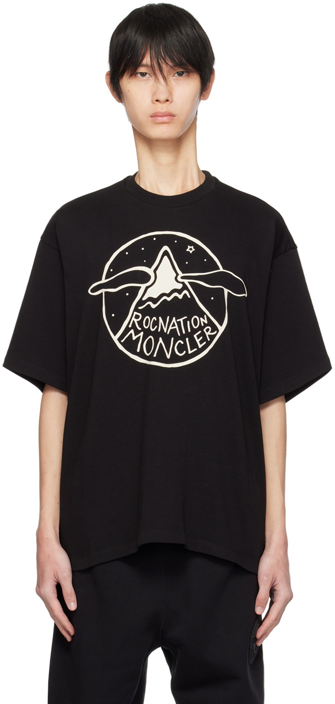 Moncler Genius Moncler x Roc Nation Black T-Shirt Moncler Genius