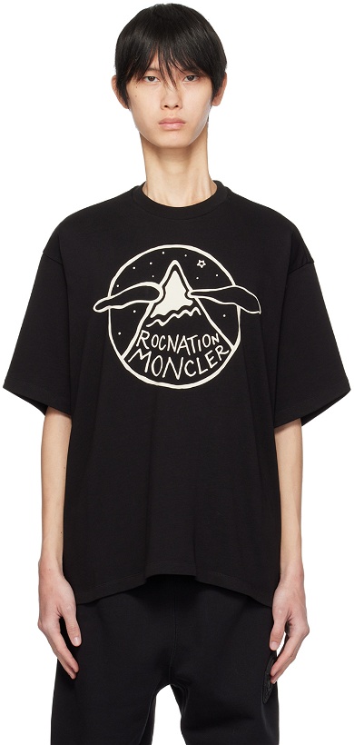 Photo: Moncler Genius Moncler x Roc Nation Black T-Shirt