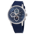 Mido Baroncelli Chronograph Automatic Moon Phase Blue Dial Watch M0276251704100