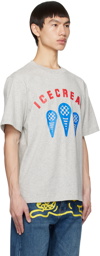 ICECREAM Gray Race T-Shirt