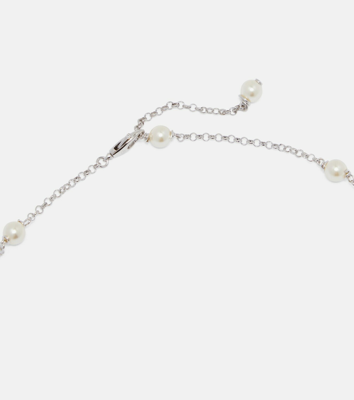 Valentino Ovalette Swarovski®-embellished necklace