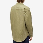 Manresa Men's MacShirt Overshirt in Olive Green