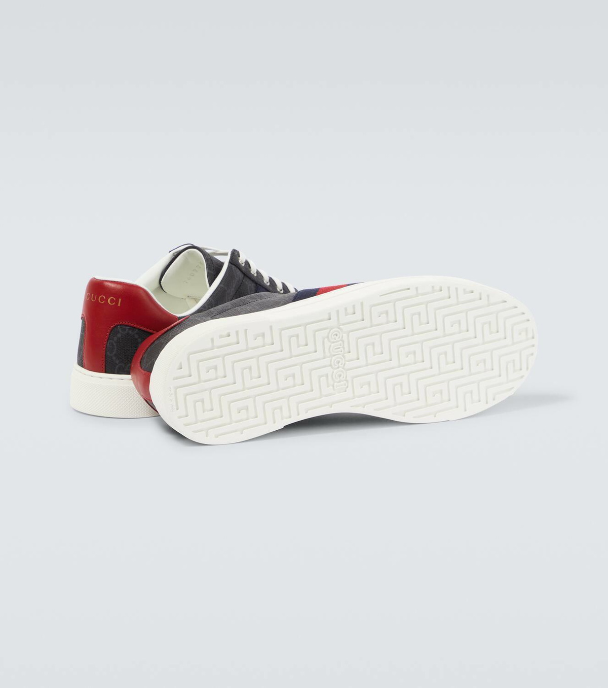 【関税&送料込】Gucci Sneaker Ace In Tessuto Gg Gucci Ace Monogram Sneakers | Saks Fifth Avenue