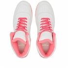 Saint Laurent Men's Sl-80 Mid Top Sneakers in White/Pink