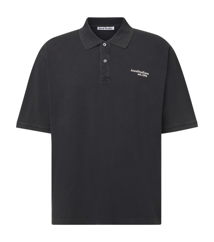 Photo: Acne Studios Cotton piqué polo shirt