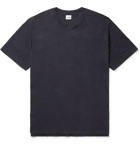 NN07 - Dylan Slub Linen T-Shirt - Blue