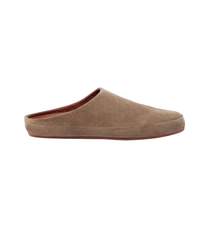 Photo: Loro Piana Suede slippers