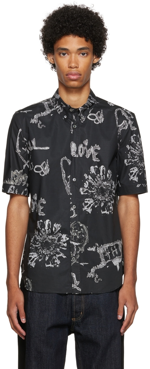 Alexander McQueen Black Cotton Shirt Alexander McQueen