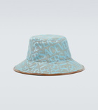 Versace Versace Allover canvas bucket hat