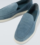 Church's Pebbles suede penny loafers