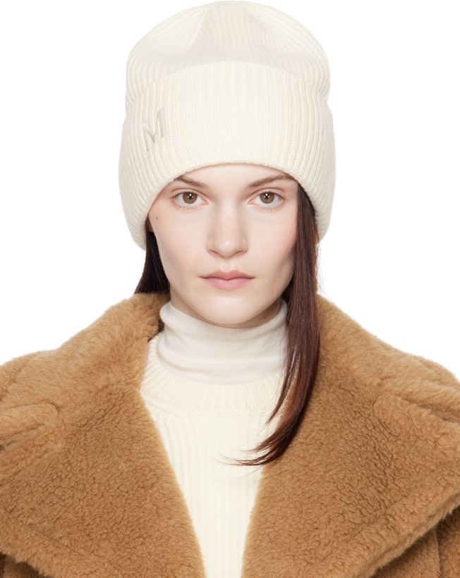 Photo: Max Mara Off-White Retina Beanie