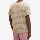 thisisneverthat Men's Micro Striped T-Shirt in Brown