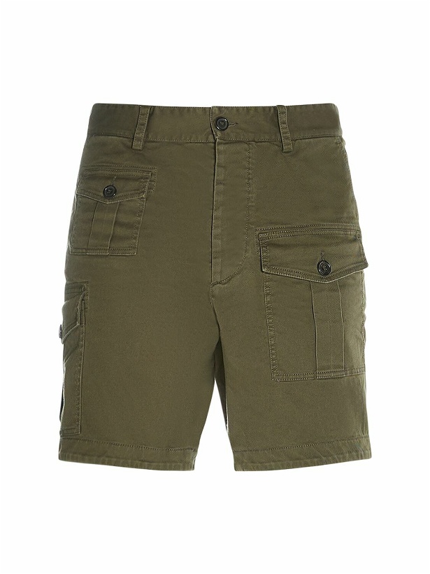 Photo: DSQUARED2 - Sexy Cargo Stretch Cotton Shorts