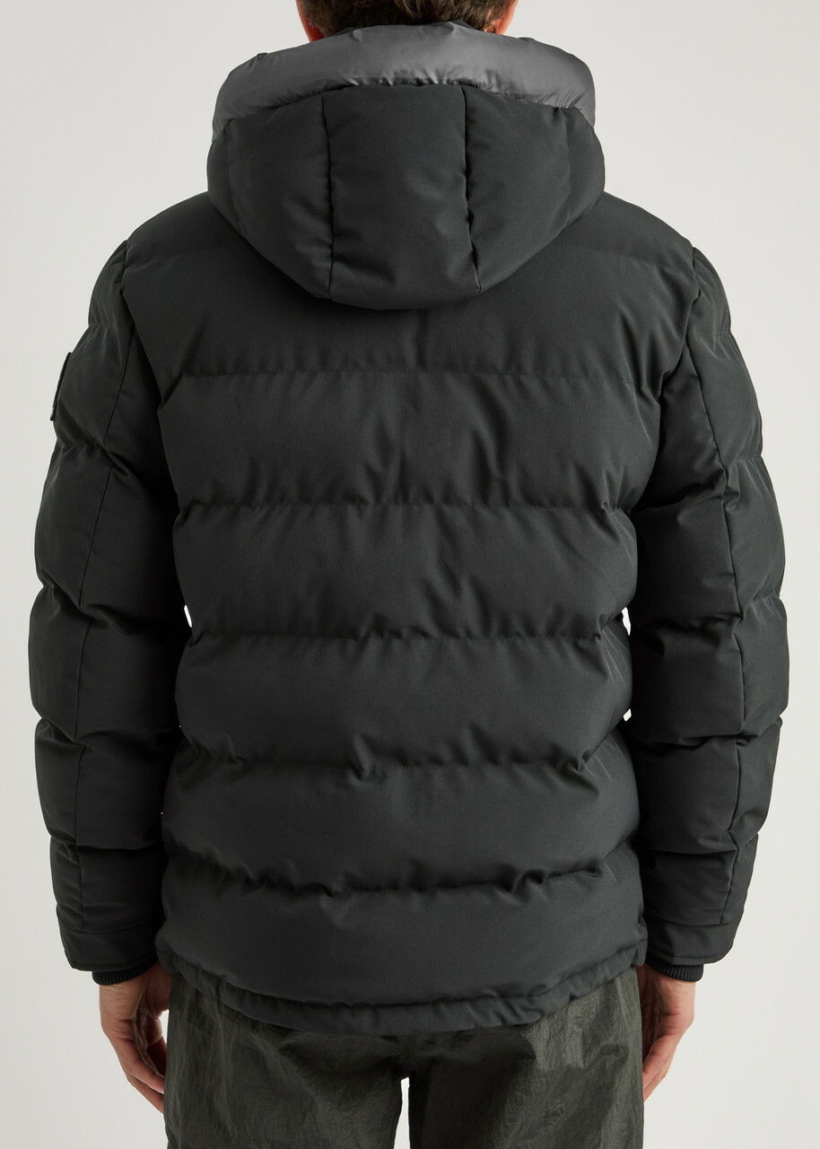 Sandbanks Banks Quilted Shell Jacket Black